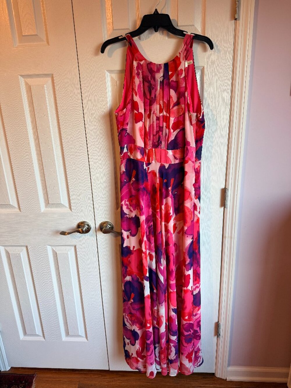 Floral empire waist dress